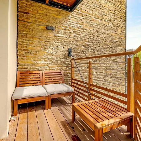 Lejlighed Quai De L'ourthe Floor1-2 *